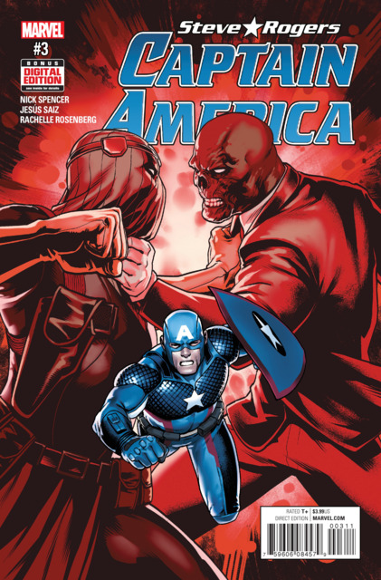 Captain America Steve Rogers (2016) no. 3 - Used