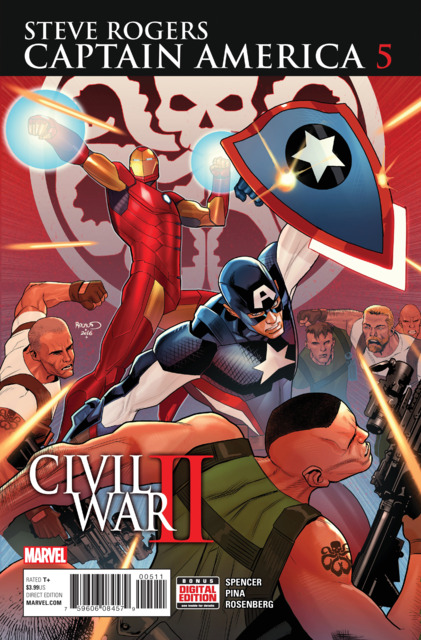 Captain America Steve Rogers (2016) no. 5 - Used