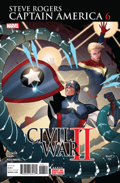 Captain America Steve Rogers (2016) no. 6 - Used