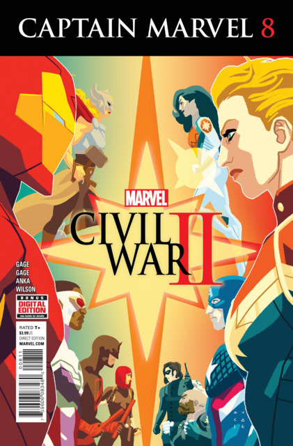 Captain Marvel (2016) no. 8 - Used