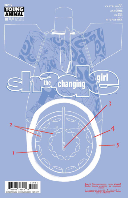 Shade the Changing Girl (2016) no. 10 - Used