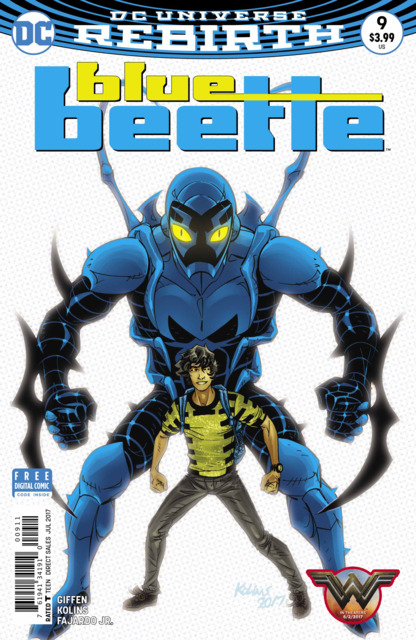 Blue Beetle (2016) no. 9 - Used