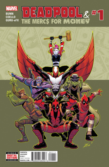 Deadpool The Mercs For Money (Volume 2) (2016) no. 1 - Used
