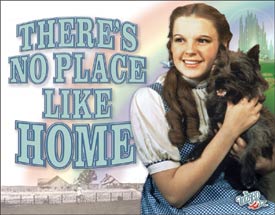 Wizard of Oz: No Place Like Home Tin Sign