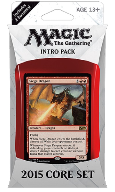 Magic the Gathering: 2015: Intro Pack: Flames of the Dragon