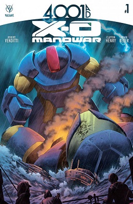 4001 AD: X-O Manowar no. 1 (2016 Series)