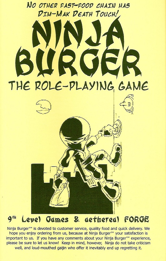Ninja Burger the Role-Playing Game