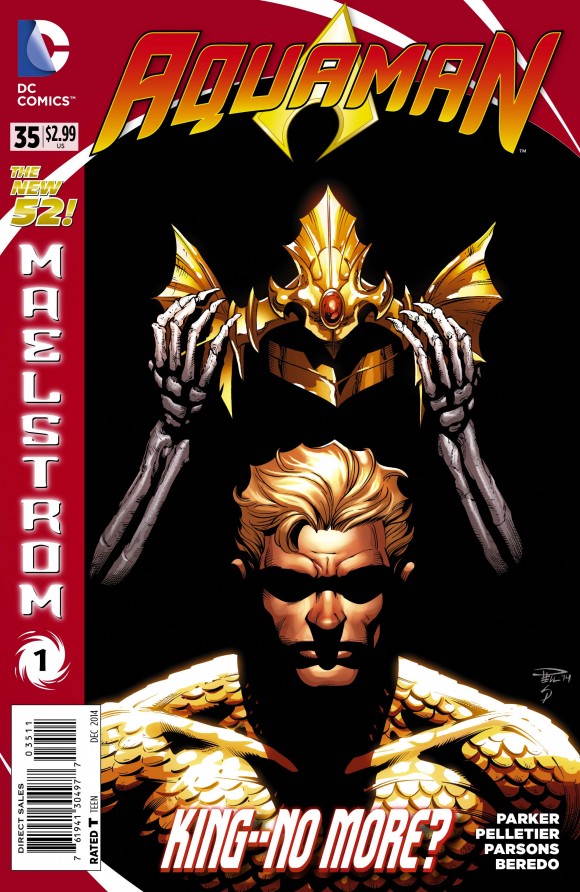 Aquaman no. 35: Malestrom 1: King--No More?