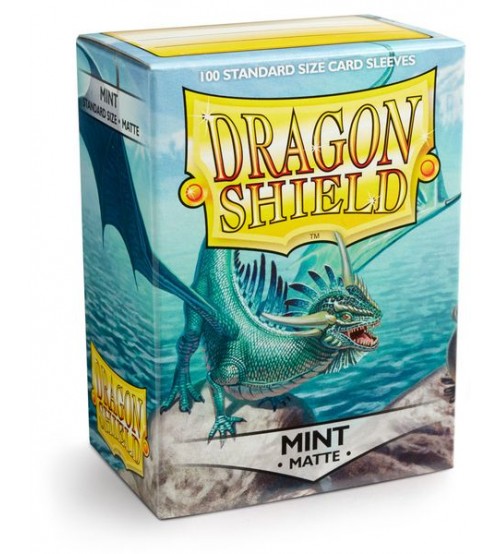 Sleeves: Dragon Shield: Matte Mint: 100 Sleeves