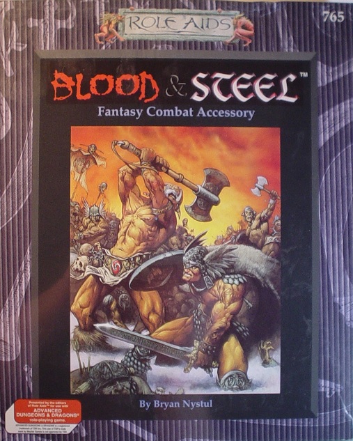 Role Aids: Blood and Steel Fantasy Combat Accessory - Used