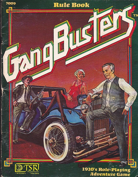 GangBusters: Rule Book: 1920s Role-Playing Adventure Game - Used