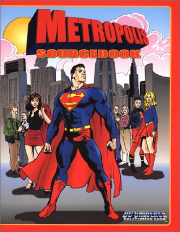 DC Universe Role Playing Game: Metropolis Sourcebook: WEG52004 - Used