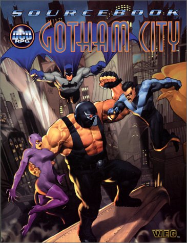 DC Universe Role Playing Game: Gotham City Sourcebook: WEG52009 - Used