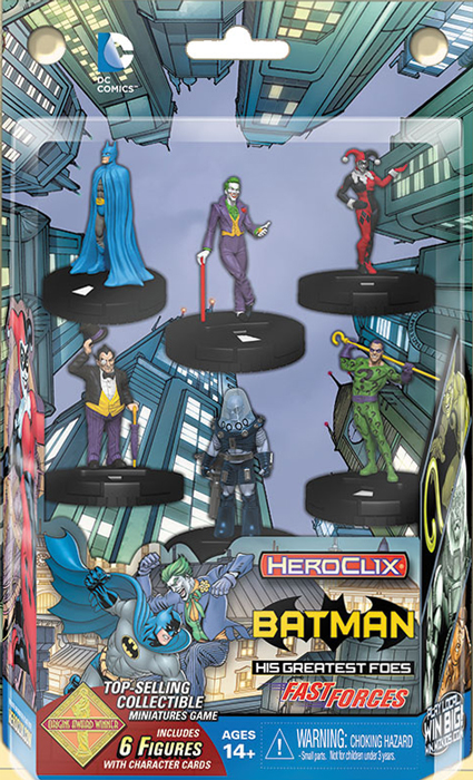 DC Heroclix: Batman And His Greatest Foes Fast Forces