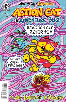 Aw Yeah Comics: Action Cat and Adventure Bug no. 2 (2 of 4) (2016 Series)