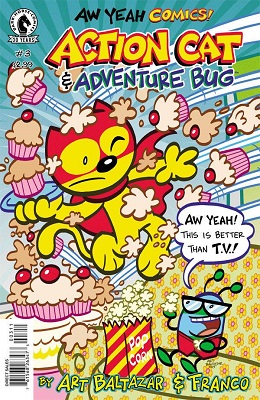 Aw Yeah Comics: Action Cat and Adventure Bug no. 3 (3 of 4) (2016 Series)