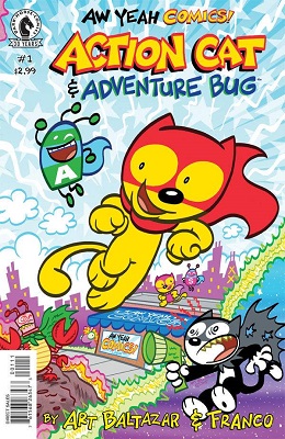 Aw Yeah Comics: Action Cat and Adventure Bug no. 1 (1 of 4) (2016 Series)