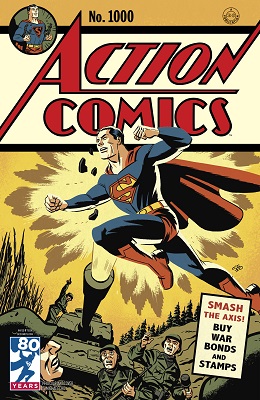 Action Comics no. 1000 (1938 Series) (1940s Variant)