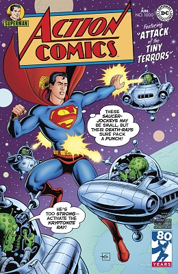 Action Comics no. 1000 (1938 Series) (1950s Variant)