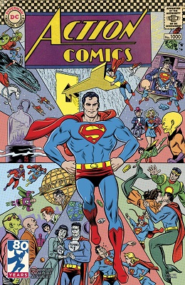 Action Comics no. 1000 (1938 Series) (1960s Variant)