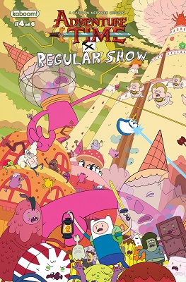 Adventure Time Regular Show no. 4 (2017 Series)