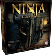 Ninja: Legend of the Scorpion Clan Board Game - USED - By Seller No: 20 GOB Retail