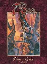 7th Sea Players Guide 1668 Hard Cover - Used