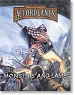 Warlords of the Accordlands: Monsters and Lairs - Used