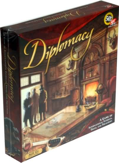 Diplomacy Board Game - Used