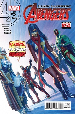 All New All Different Avengers no. 5 (2015 Series)