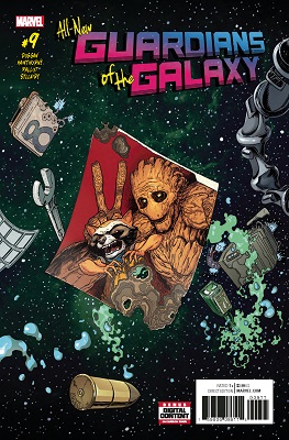All New Guardians of the Galaxy no. 9 (2017 Series)