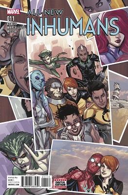 All New Inhumans no. 11 (2015 Series)