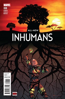 All New Inhumans no. 8 (2015 Series)