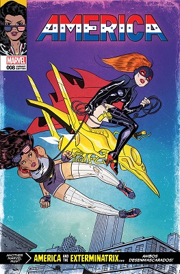 America no. 8 (2017 Series) (Variant Cover)