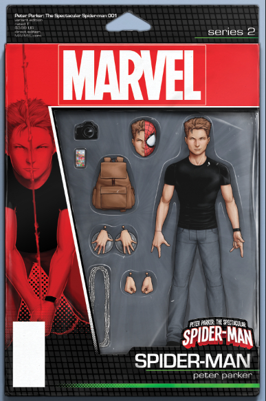 Peter Parker the Spectacular Spider-Man no. 1 (2017 Series) (Action Figure Variant)