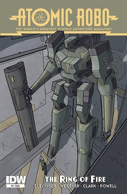 Atomic Robo: The Ring of Fire (2015) no. 3 - Used