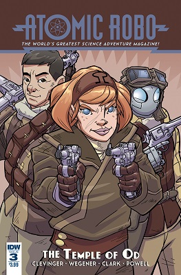Atomic Robo and The Temple of Od no. 3 (3 of 5) (2016 Series)