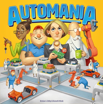 Automania Board Game - USED - By Seller No: 21238 Francesco Bacchelli