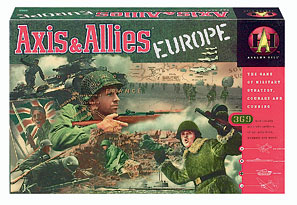 Axis and Allies Europe - USED - By Seller No: 16732 Sean Ewbank and Abby Ewbank