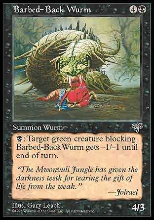 BarbedBack Wurm 