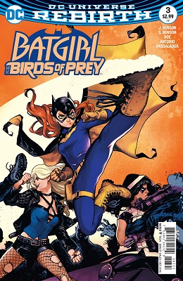 Batgirl and the Birds of Prey no. 3 (2016 Series) (Variant Edition)