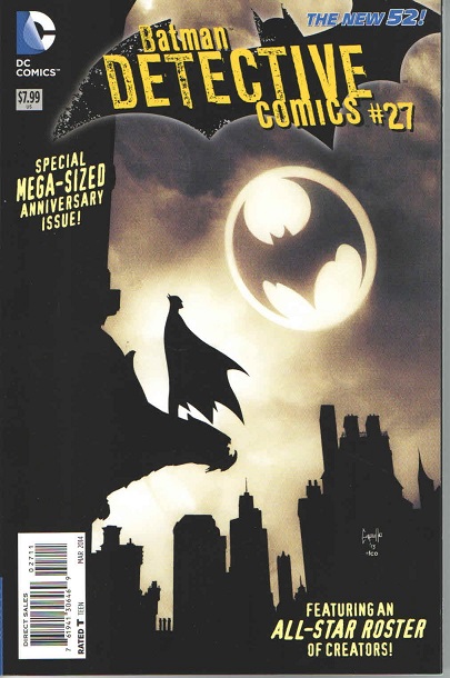 Batman Detective Comics no. 27 Mega Sized (2nd Series) (New 52) - Used