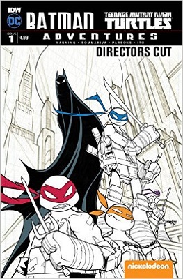 Batman TMNT Adventures no. 1 (1 of 6) (2016 Series) (Directors Cut)