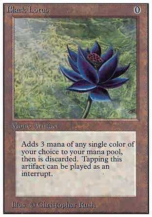 Black Lotus - Oversized Card