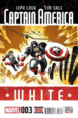 Captain America: White no. 3 (3 of 5) (2015 Series)