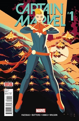 Captain Marvel no. 1 (2016 Series)