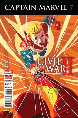 Captain Marvel no. 7 (2016 Series)