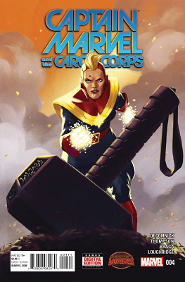 Captain Marvel and Carol Corps no. 4 (2015 Series)