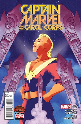 Captain Marvel and Carol Corps no. 3