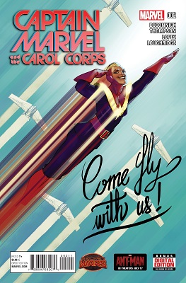 Captain Marvel and Carol Corps no. 2